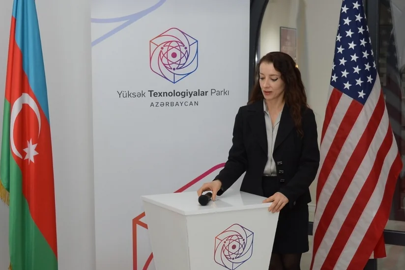ABŞ-ın Beynəlxalq Maliyyə İnstitutunun nümayəndəsi Yüksək Texnologiyalar Parkında infosessiya keçirib