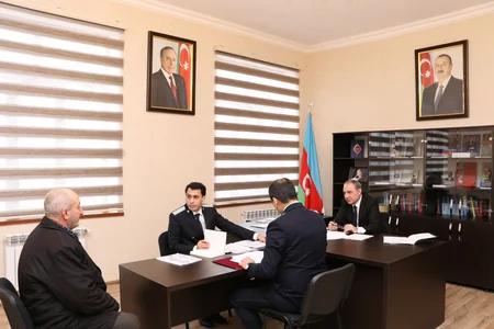 Baş prokuror Kürdəmirdə 58 vətəndaşı qəbul edib
