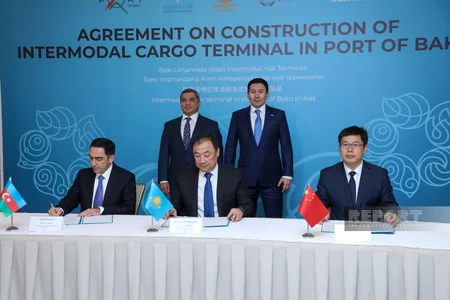 Azerbaijan, Kazakhstan, China establish joint venture