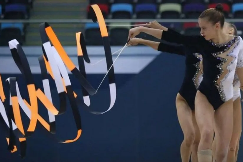 Azərbaycanın gimnastika komandası Bakıdakı turnirdə bürünc medal qazanıb