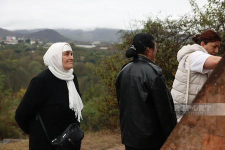 Gürcüstanlı səyyahlar Xankəndi şəhəri ilə tanış olublar