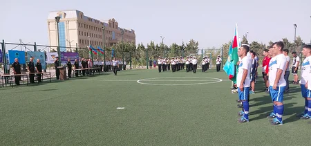 Военные моряки Азербайджана стали победителями футбольного турнира