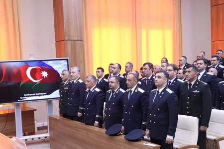 Prokurorluq orqanlarının xidməti fəaliyyətdə fərqlənən əməkdaşları mükafatlandırılıb