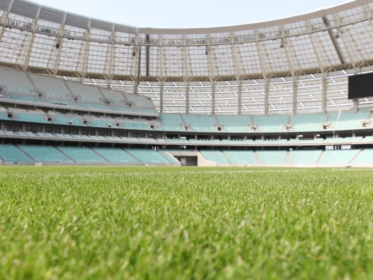 Bakı Olimpiya Stadionu Azərbaycan-İtaliya matçına hazırlanır