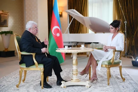 First Vice-President Mehriban Aliyeva was interviewed by TASS agency, Rossiya 24 TV channel and Rossiyskaya gazeta