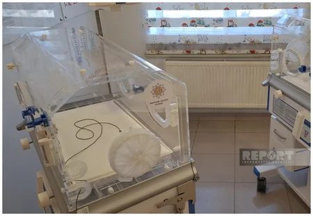 Infant incubators donated to Ganja Perinatal Center with support of Heydar Aliyev Foundation