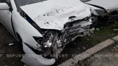 Kürdəmirdə yol qəzasında 2 qadın ağır xəsarət alıb
