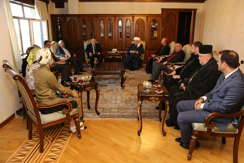 Allahşükür Paşazadə: Erməni patriarxları Qarabağ münaqişəsinin dini səciyyə daşımadığını etiraf ediblər