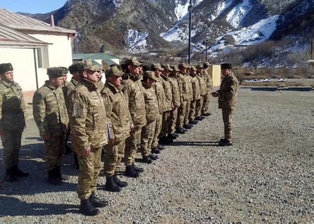 Meetings held with military personnel serving in liberated territories
