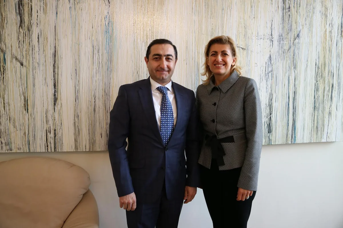 Azərbaycan səfiri Litvanın mədəniyyət naziri ilə görüşüb