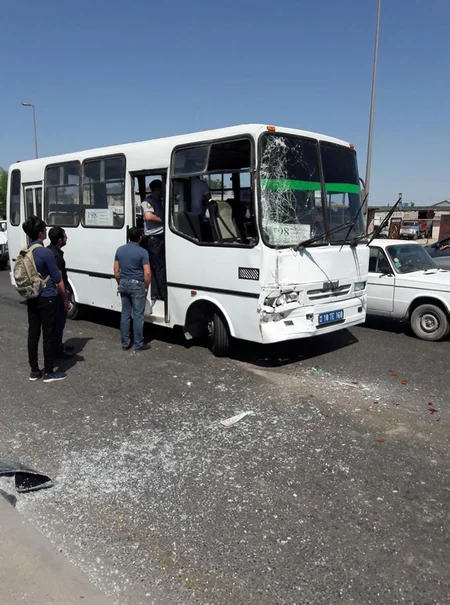 Bakıda sərnişin avtobuslarının toqquşması nəticəsində yaralananların adları məlum olub - FOTO - YENİLƏNİB