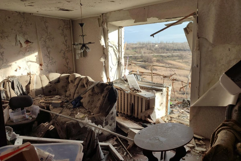 Ukraynanın Avdeyevka və Baxmut şəhərləri tamamilə dağıdılıb