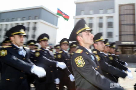 100-year old Azerbaijani police - PHOTOREPORT
