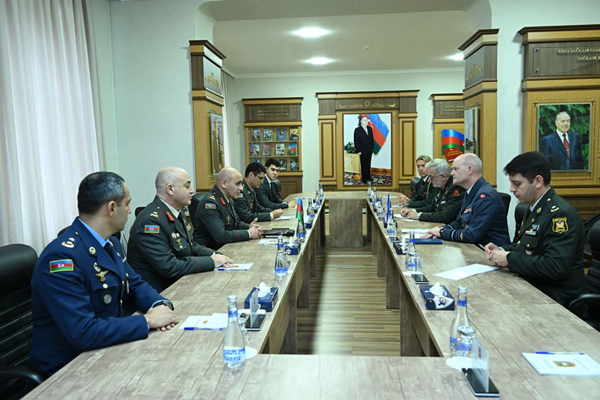 NATO nümayəndə heyəti ilə hərbi təhsil sahəsi müzakirə edilib