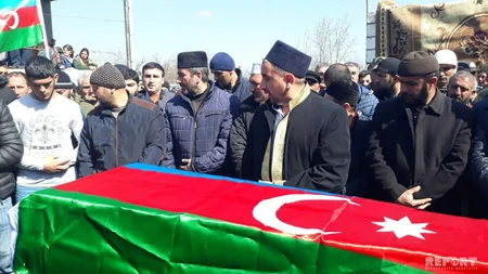 Azərbaycan Ordusunun şəhid olan hərbi qulluqçusu dəfn edilib - FOTO - VİDEO - YENİLƏNİB