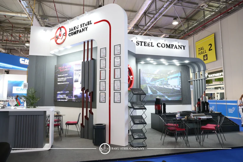“Baku Steel Company” 29-cu Beynəlxalq Xəzər Neft və Qaz Sərgisində iştirak edir