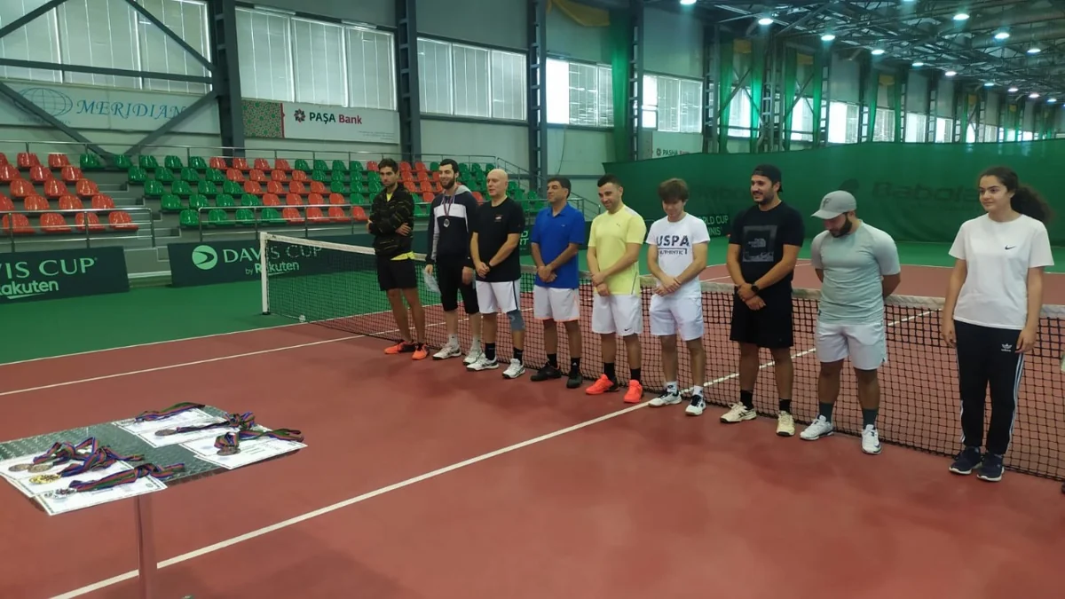 Tennis üzrə Bakı çempionatının qalibləri bəlli olub