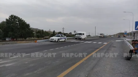 ДТП в Шеки, есть пострадавшие