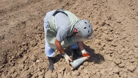 Tərtərdə əkin sahəsindən partladıcı tapılıb