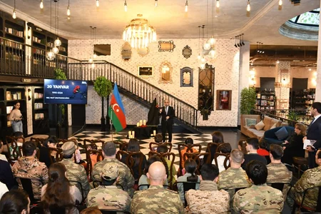 Bakıda 20 Yanvar faciəsinin ildönümü ilə əlaqədar tədbir keçirilib