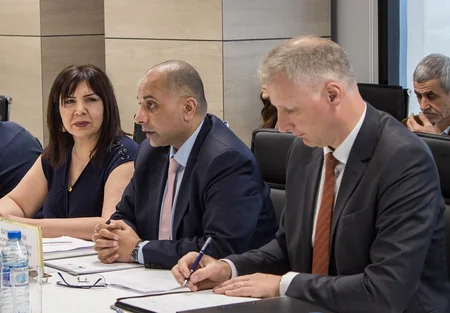 Avropa İttifaqı-Azərbaycan Parlament Əməkdaşlıq Komitəsinin üzvləri Energetika Nazirliyində olub