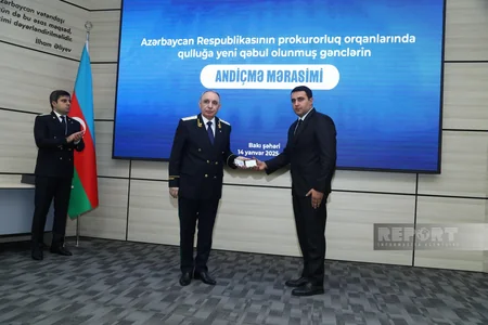 Azərbaycanda 56 hüquqşünas prokurorluq orqanlarına qəbul edilib