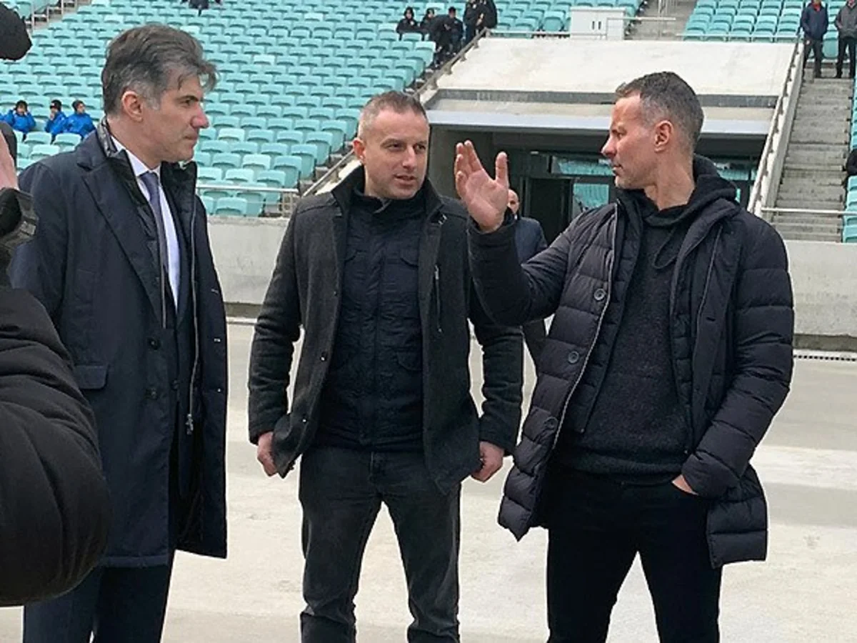 Rayan Giqqz Bakı Olimpiya Stadionunda - FOTO