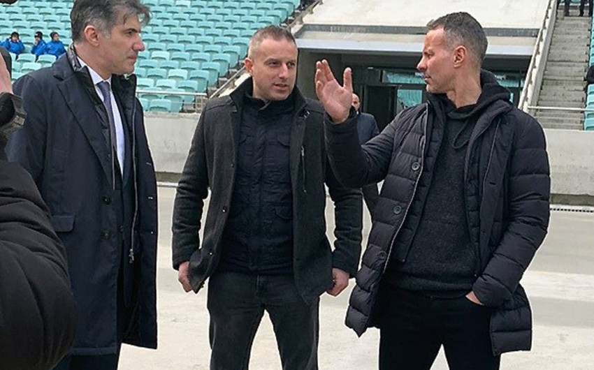 Rayan Giqqz Bakı Olimpiya Stadionunda - FOTO