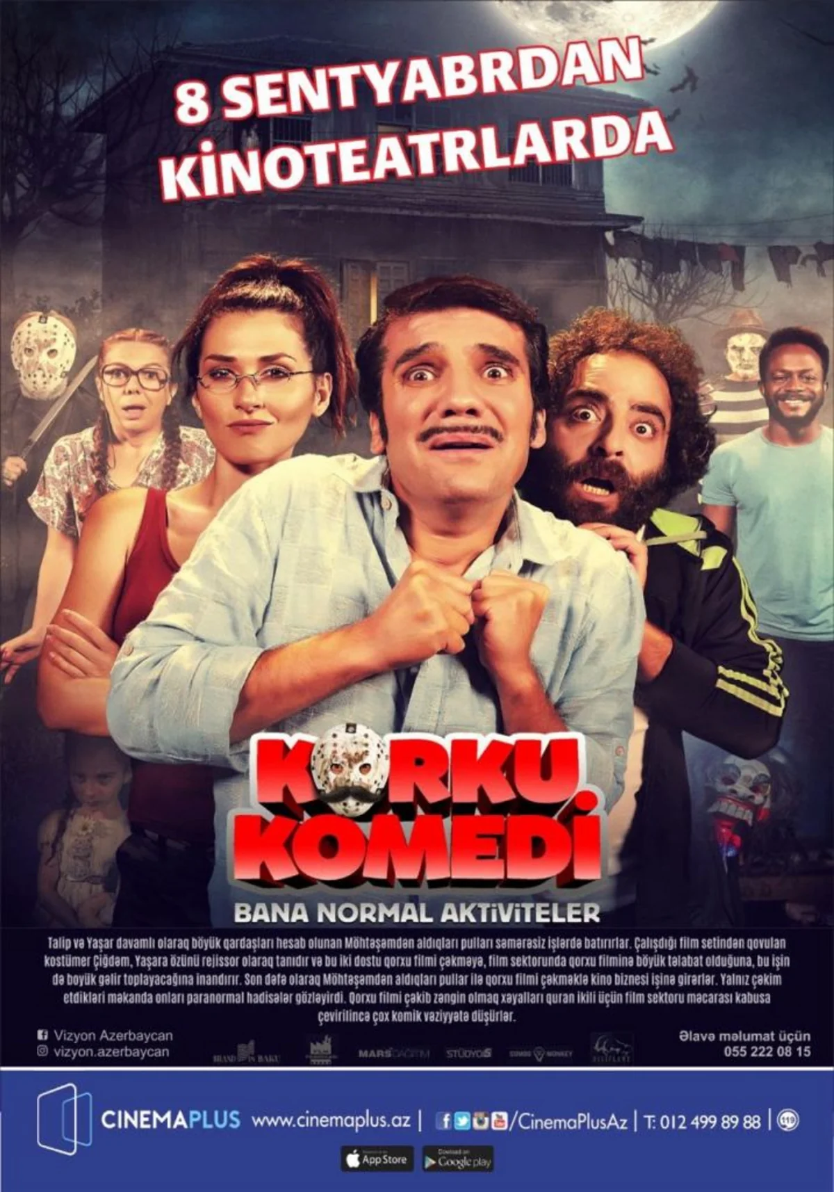 В CinemaPlus состоялся показ турецкого фильма Korku Komedi: Bana Normal Aktiviteler - ВИДЕО
