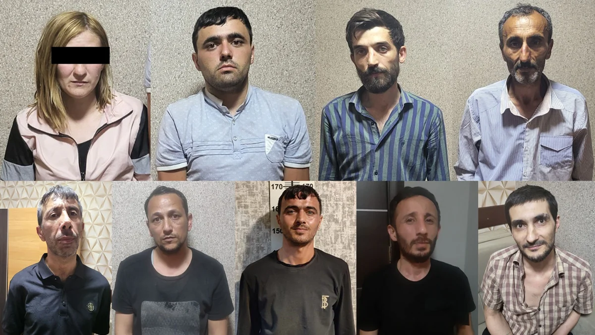 Bakıda narkotiklərin qanunsuz dövriyyəsini təşkil edən 14 nəfər saxlanılıb
