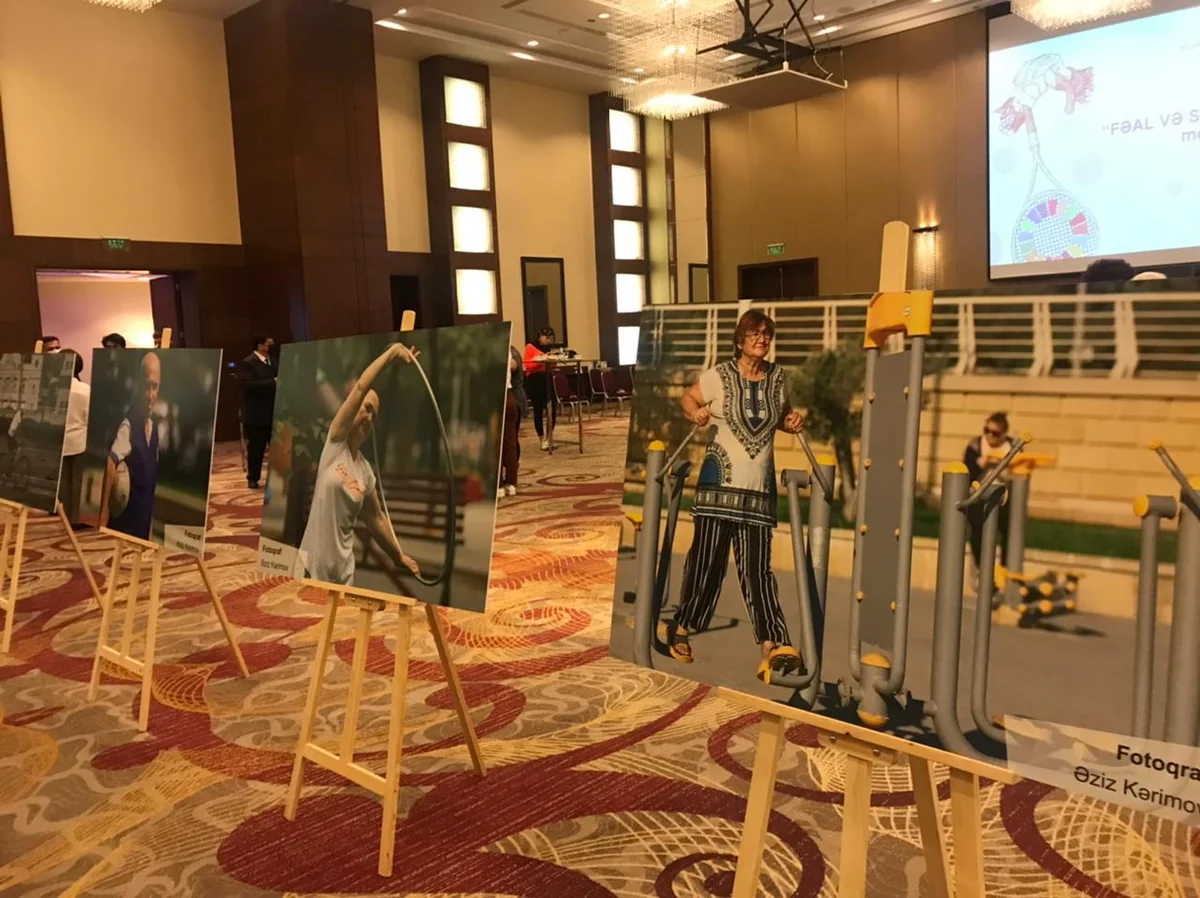 Photo exhibition dedicated to healthy & active aging opens in Baku