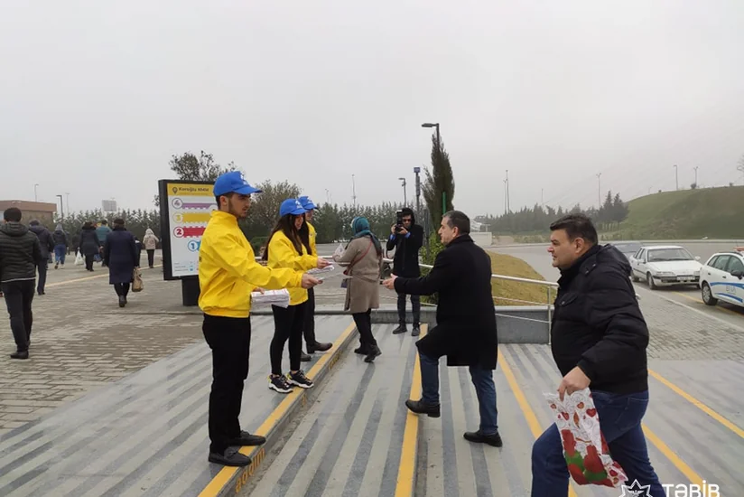 TƏBİB və BNA koronavirusa görə aksiya keçirdi