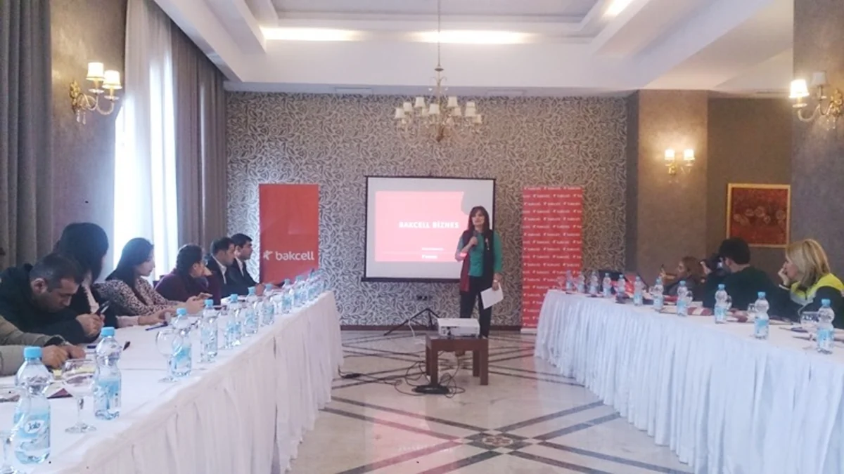 Bakcell media nümayəndələri üçün seminar keçirib