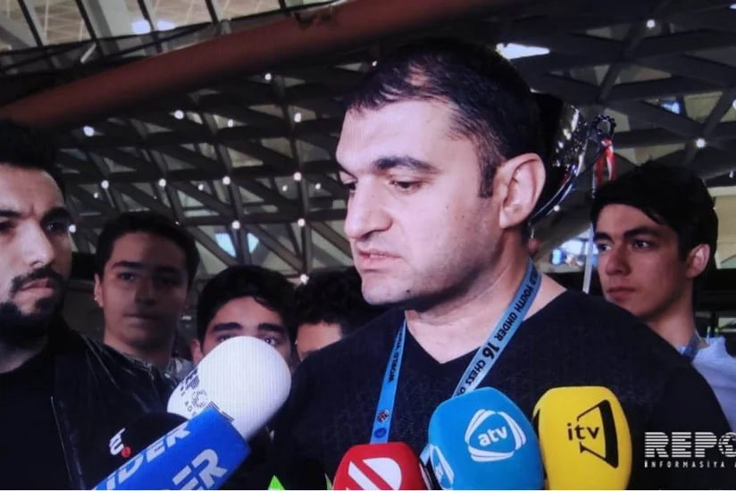 Fərid Abbasov: Olimpiadanı güclü rəqibləri yenərək qazandıq