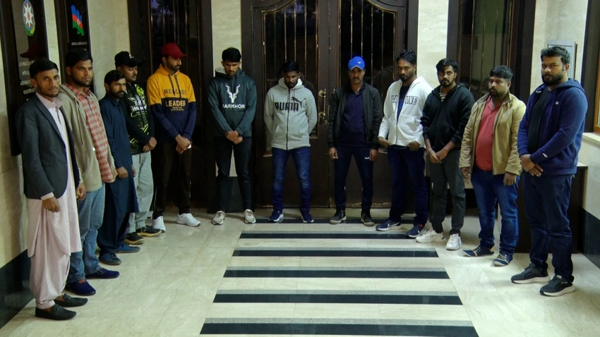 Avropaya göndəriləcəkləri vədi ilə aldadılaraq Bakıya gətirilən 12 miqrant saxlanılıb