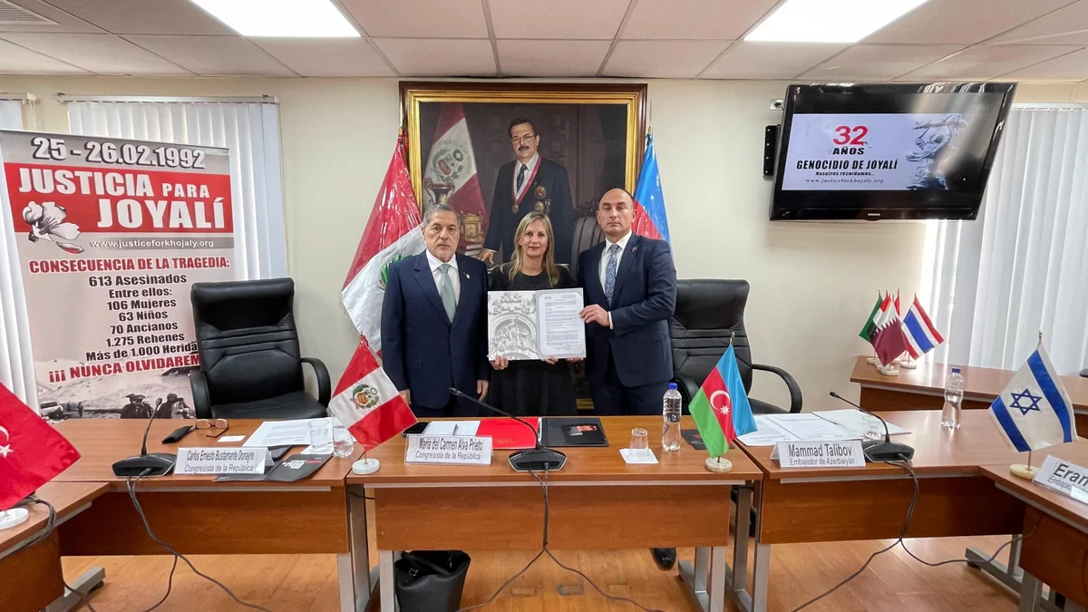 Peru Konqresi Xocalı Soyqırımının ildönümü ilə bağlı bəyanat qəbul edib