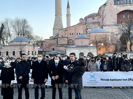 Türkiyəli gənclər Xocalıya ədalət tələb edir