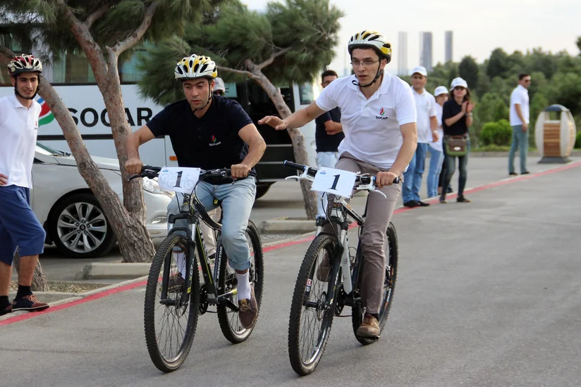 ​“SOCAR Yay Məktəbi-2015”in iştirakçıları arasında veloyarış keçirilib