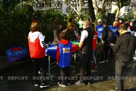 Tbilisi-Rustavi marathon dedicated to Independence Day of Azerbaijan ends