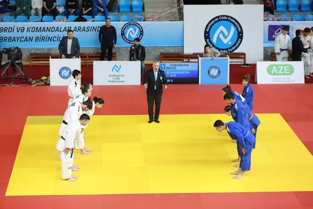 Cüdo üzrə Azərbaycan birinciliyində qarışıq komanda yarışı keçirilib