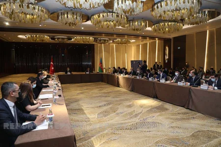 Türkiyənin Sosial Müdafiə Qurumunun nümayəndələri Azərbaycanda səfərdədir