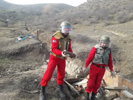 На освобожденных территориях обезвредили 59 мин