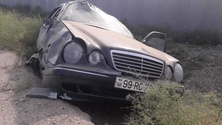 Kürdəmirdə yol qəzası olub, xəsarət alanlar var - FOTO - VİDEO - YENİLƏNİB-2