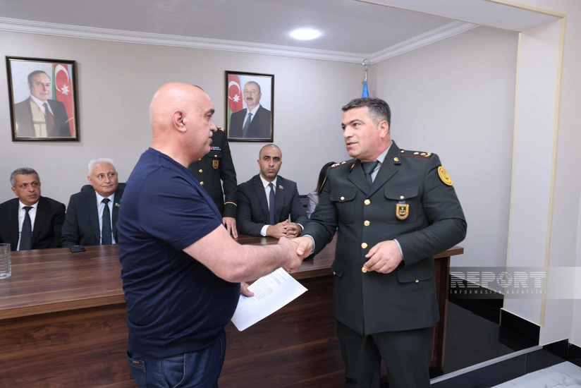 Əfv sərəncamı 11 saylı Cəzaçəkmə Müəssisəsində icra olunub