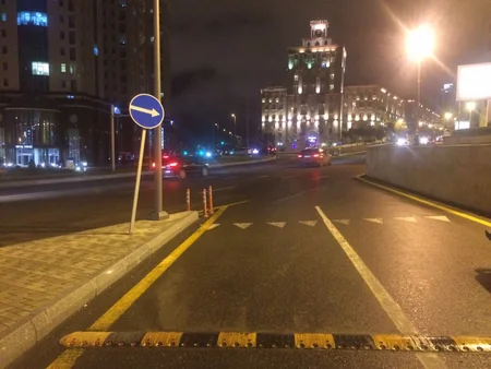 Güclü külək Azərbaycanda yol təsərrüfatına ciddi ziyan vurub - FOTO