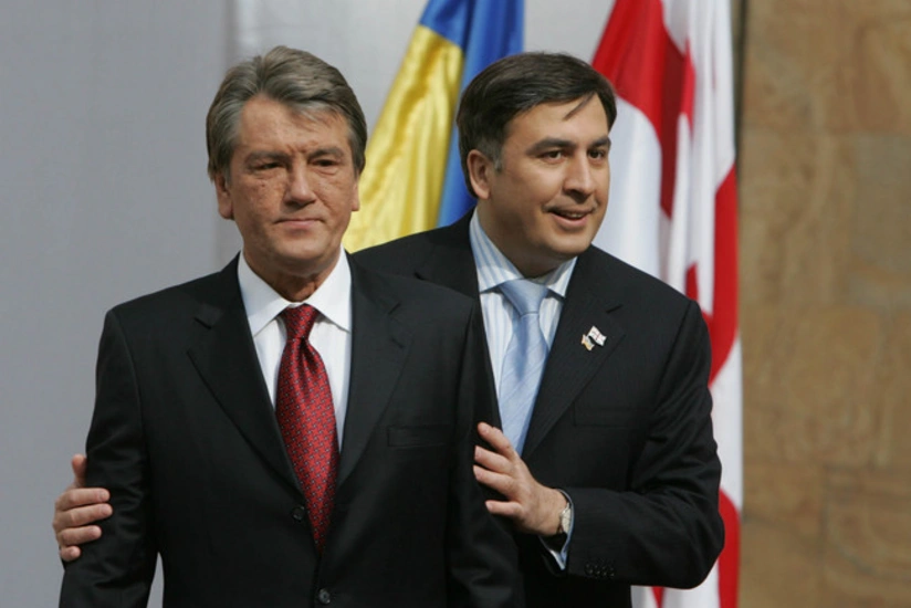 Виктор Ющенко с семьей находится в Грузии