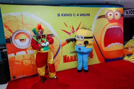 В CineMastercard состоялся детский праздник с показом мультфильма Гадкий Я 4