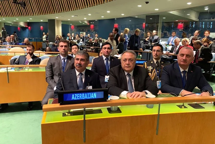 Azərbaycanın müdafiə naziri BMT-nin toplantısında iştirak edib