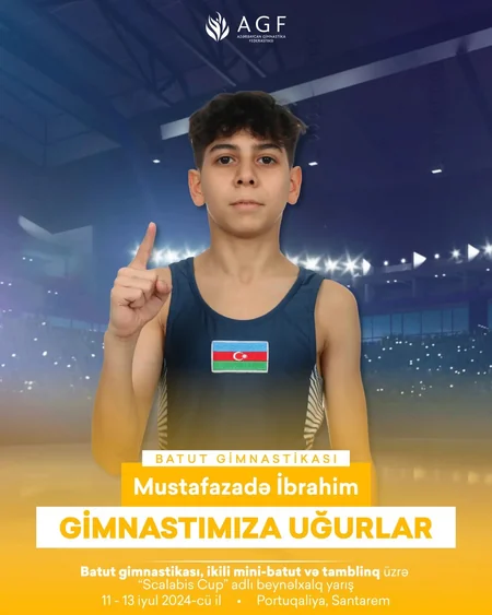 Azərbaycanı beynəlxalq turnirdə təmsil edəcək gimnastlar bəlli olub
