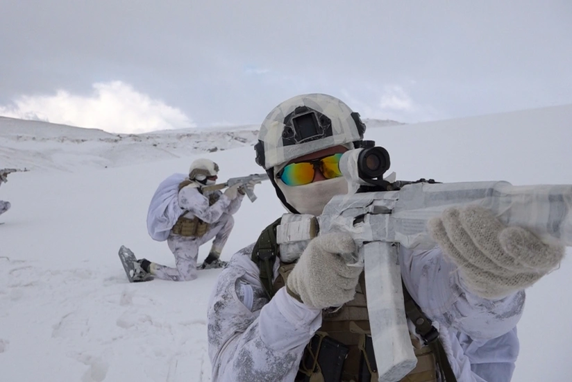 Naxçıvanın xüsusi təyinatlı bölmələri yüksək dağlıq ərazilərdə məşğələlər keçirir